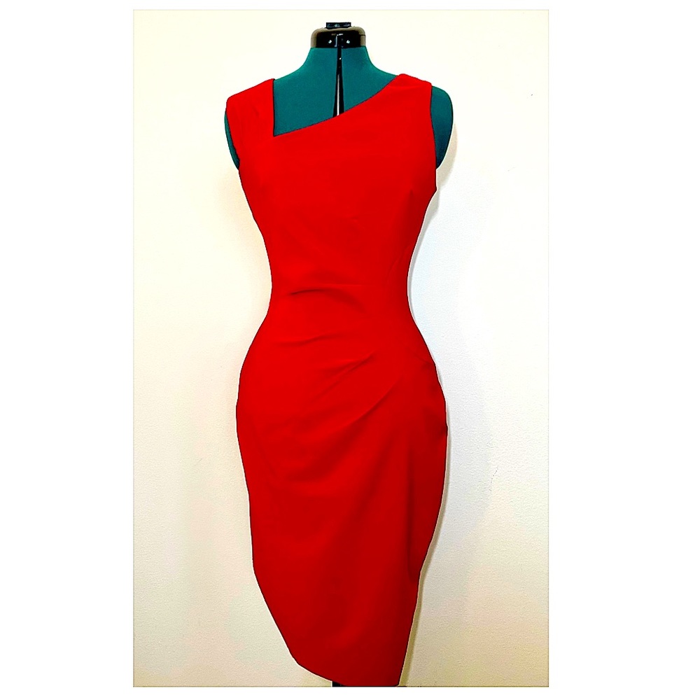 Bombshell red dress